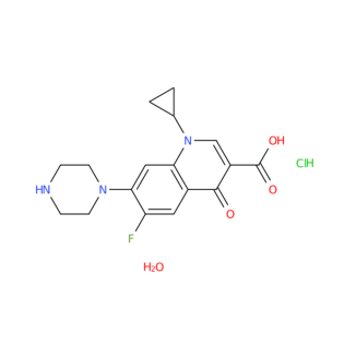 Siprofloksatsin gidroxlorid gidrat CAS # 86393-32-0