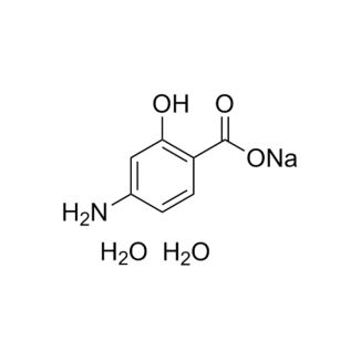 Natriy 4-aminosalisilat dihidrat CAS # 6018-19-5
