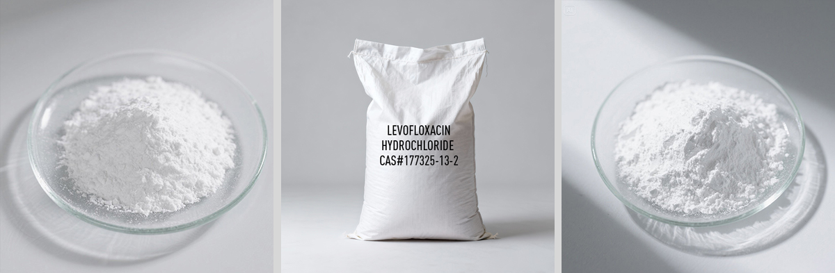 Levofloksatsin gidroxloridi CAS # 177325-13-2 Levofloksatsin gidroxloridi CAS # 177325-13-2