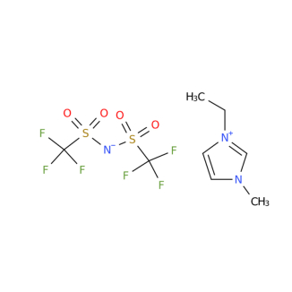 1-ETIL-3-METILIMIDAZOLIO BIS(TRIFLUOROMETILSULFONIL)IMIDA CAS#174899-82-2