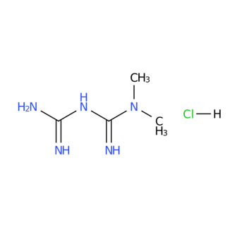 Metforminhydrochlorid CAS-Nr. 1115-70-4