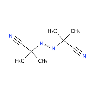 2,2'-Azobis(2-metilpropionitrila) CAS#78-67-1
